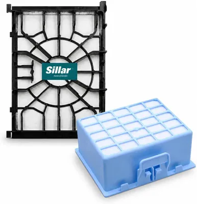 Produktbild von Sillar Bosch Staubsauger Filter Set HEPA + Motorschutzfilter Ersatz BGL3 BGL4