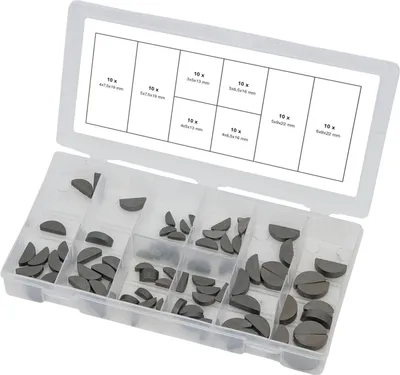 Image de KS Tools Assortiment de 80 clavettes