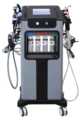Obrázok produktu pre Prístroj na hydrodermabráziu tváre – kozmetický prístroj 10 v 1 – hlboké čistenie tváre – lifting očí – rozprašovač vody a kyslíka – Bubble SPA – ultrazvukové vlny