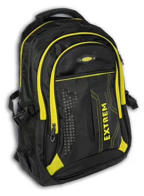 Immagine prodotto di Borsa Street Zaino sintetico Donne Uomini Borsa sportiva Nero Giallo OTJ605Y