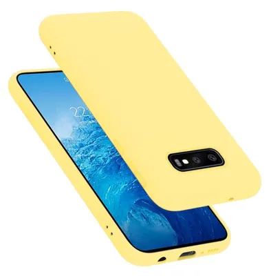 Obrázek produktu pro Cadorabo Protective Case for Samsung Galaxy S10e Case in Yellow Pouzdro na mobilní telefon TPU Etui