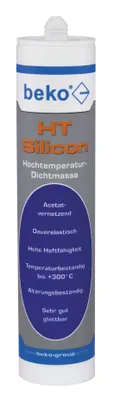 Produktbild von beko HT-Silicon 310 ml Silikon dunkelrot (bis +300° C) 226 01