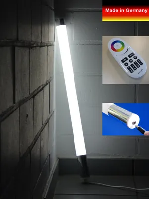 Produktbild von 10177 LED Stab EXTRA Hell 0,63m 12Watt 720Lm 4-Zonen Fernbed. KaltWeiß