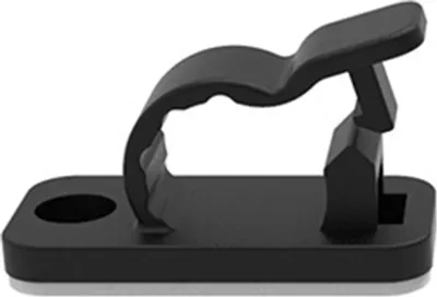 Produktbild von INF 100 Stück Kabelclips, selbstklebendes Kabelmanagement Schwarz
