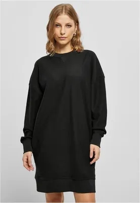 Obrázek produktu pro Dámské šaty Urban Classics Ladies Oversized Rib Crewneck Dress black - L