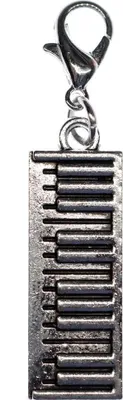 Produktbild von Klavier Tastatur Charm Miniblings Anhänger Bettelarmband Instrument Piano Musik