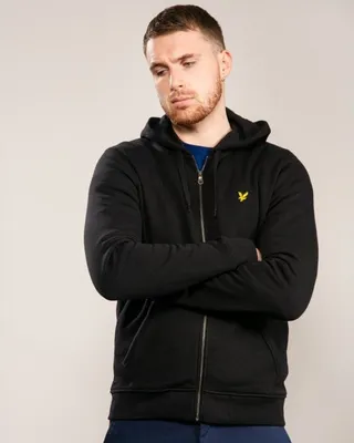 Produktbild von Lyle & Scott Ml420vog Reißverschlusspullover Schwarz XL Mann Schwarz XL