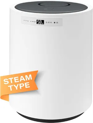 Image de Humidificateur Y&O pour bébés, 10 litres, humidificateur à vapeur pour toute la maison et les plantes, humidifie jusqu'à 100 m², arrêt automatique