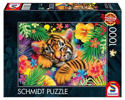 Produktbild von Schmidt Spiele 58889, 1000 Stück(e), Tiere, 12 Jahr(e)