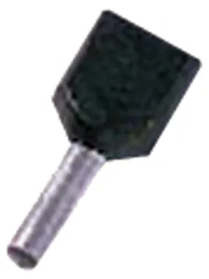 Produktbild von Intercable Tools Zwillingsaderendhülse 2x1, 5qmm schwarz ICIAE1512Z 100 Stk