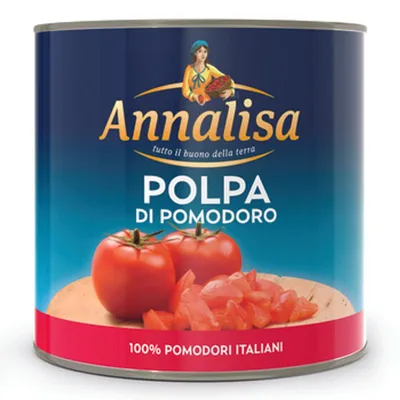 Image de Tomates coupées en morceaux dans leur jus 2,5 kg