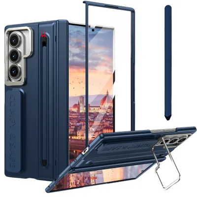 Produktbild von Solidchoice – Schutzhülle für das Galaxy Z Fold 8 Ultra mit Ständer und Stift