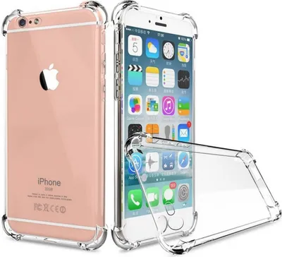 Produktbild von Silikonhülle für iPhone 6/6s - Durchscheinend KP23566