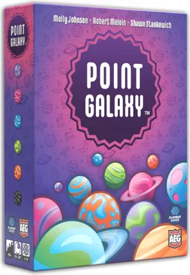 Zdjęcie produktu dla Asmodee Point Galaxy, Gra planszowa, 10 lat(a), 15 min