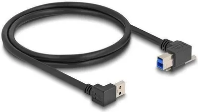 Immagine prodotto di DeLOCK 80481 Cavo USB 1 m USB 3.2 Gen 1 (3.1 Gen 1) USB A USB B Nero (80481)