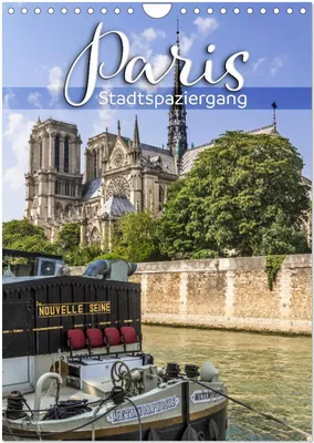 Produktbild von PARIS Stadtspaziergang (Wandkalender 2026 DIN A4 hoch), CALVENDO Monatskalender