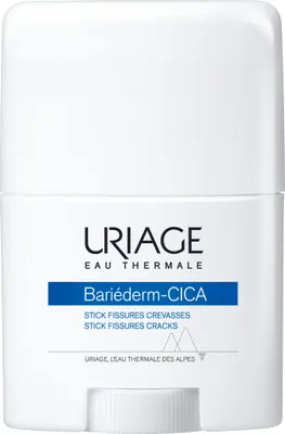 Obrázek produktu pro Uriage Bariéderm, Krémová, Unisex, Regenerační, Změkčující, Zklidňující, Univerzální pleť, 22 g, Tyčka