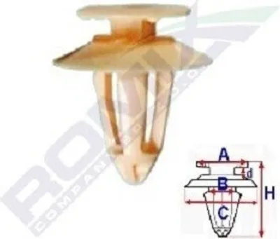 Immagine prodotto di Borchia Per Interni Audi/Ford/Seat/Skoda/Vw Vari Modelli