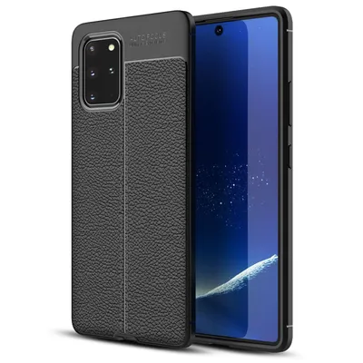 Produktbild von NALIA Handyhülle für Samsung Galaxy S20 Plus, Leder Optik Schutz Handy Tasche