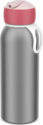 Produktbild von Mepal - Thermoflasche Flip-up Campus - Isolierte Trinkflaschen für Kinder - Edelstahl Thermosflasche - 4 Stunden heiß & 12 Stunden kalt - BPA-frei - 350 ml - Cool pink