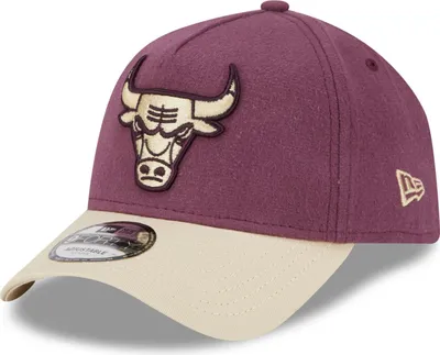 Produktbild von New Era A-Frame 9Forty Cap MOLESKIN Chicago Bulls maroon
