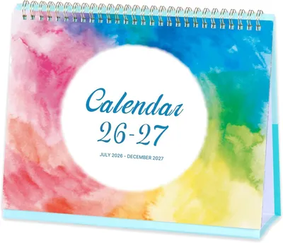 Produktbild von Bürokalender 2026-2027, 18 Monate, 25,4 x 21 cm, mit Memoseiten für die Organisation