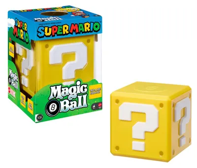 Produktbild von Games MAGIC 8 BALL SUPER MARIO, Brettspiel, Glücksspiel, 6 Jahr(e), Familienspiel