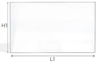 Image de Vitre Godin ELIPTA - Verre Rectangle pour poêle à bois