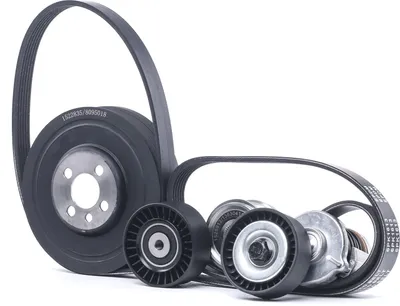 Produktbild von RIDEX 542R1015 Keilrippenriemensatz für AUDI A6 Avant (4F5, C6)