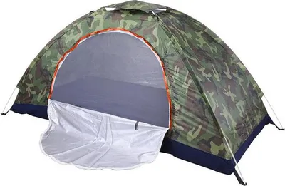 Obrázek produktu pro Turistický stan pro dovolenou, automatický, pro 3-4 osoby, silné maskování