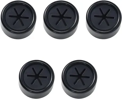 Imagen del producto de Soportes para toallas autoadhesivos, redondos, paquete de 5 unidades, para cocina y baño