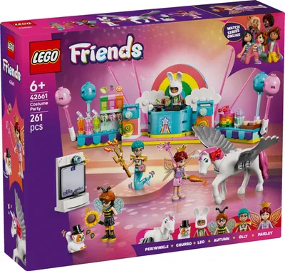 Image de LEGO Friends Fête costumée avec licorne et fée