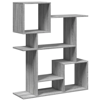 Obrázok produktu pre vidaXL Rozdeľovač izieb, regál sivý Sonoma 92x29x112 cm Materiál na báze dreva