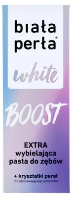 Produktbild von Biała Perła White Boost Extra wybielająca pasta do zębów, 75 ml