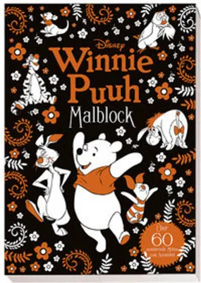 Produktbild von Disney Winnie Puuh: Malblock: über 60 wundervolle Motive zum Ausmalen!
