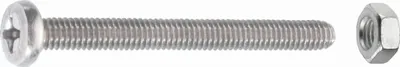Produktbild von Connex Gewindeschrauben M5 x 30 mm PH 2 - 8 Stück Edelstahl