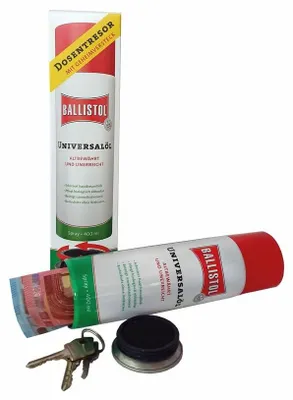 Produktbild von BALLISTOL Dosentresor 29066 getarnt Weißblech Geheimfach Stahl 0,4 l 0,14 kg