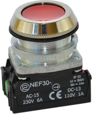Immagine prodotto di NEF30-KXY pulsante rosso W0-NEF30-K XY C