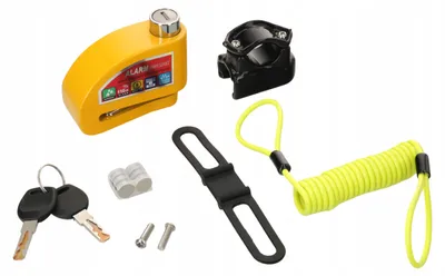 Produktbild von Kengo Bremsscheibenschloss mit Alarm, robust und sicher