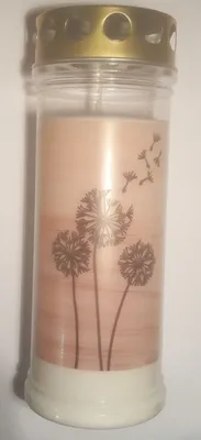 Produktbild von 24 Wochenbrenner mit Golddeckel 7 Tage, Motiv: Pusteblume