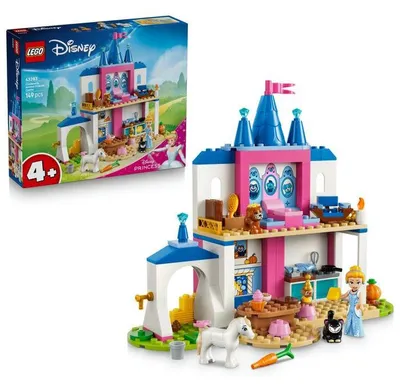 Immagine prodotto di LEGO | Disney Princess 43283 Il castello di Cenerentola e i suoi amici animali - Gioco educativo
