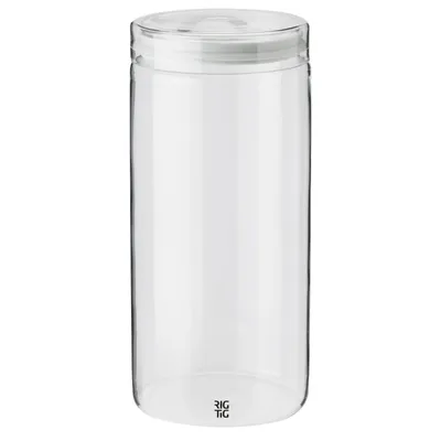 Obrázek produktu pro Skladovací nádoba Rig-TIg Store-It, skladovací nádoba, skladovací box, borosilikátové sklo, světle šedá, 1,5 l, Z00232-1