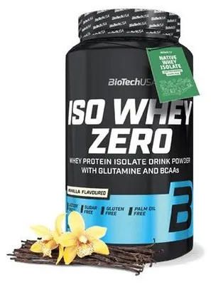 Produktbild von BioTech Iso Whey Zero 908g - Vanille