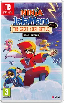 Produktbild von NINJA JajaMaru - The Great Yokai Battle Deluxe Edition (NSW)