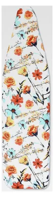 Produktbild von Bügelbrettbezug mit Blumenmuster und Kordelzug, Standardgröße (38,1 x 137,2 cm)