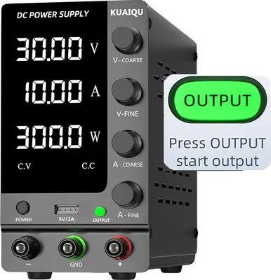 Obrázek produktu pro Nastavitelný stejnosměrný napájecí zdroj, variabilní výstupní napětí, regulovaný stolní napájecí zdroj, 30 V/10 A SPS-C3010, AC 220 V-d