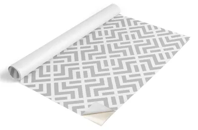 Zdjęcie produktu dla Folia meblowa Tulup – folia samoprzylepna do mebli – folia samoprzylepna 100 x 50 cm – folia meblowa do szaf – folia do mebli – folia meblowa do kuchni – wodoodporna – zmywalna – samoprzylepna – bez pęcherzyków powietrza – geometryczna elegancja