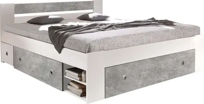 Produktbild von Bett inkl. 2 Nachtkommoden Box 5 - Stefan