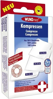 Produktbild von Wundmed Sterile Kompressen 27-teilig