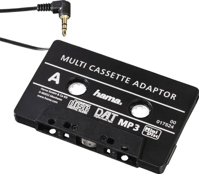 Produktbild von HAMA KFZ-Kassettenadapter f.Handys MP3-/CD-Player 3.5mm-Klinke KFZ-KASSETTENADAPTER 17524